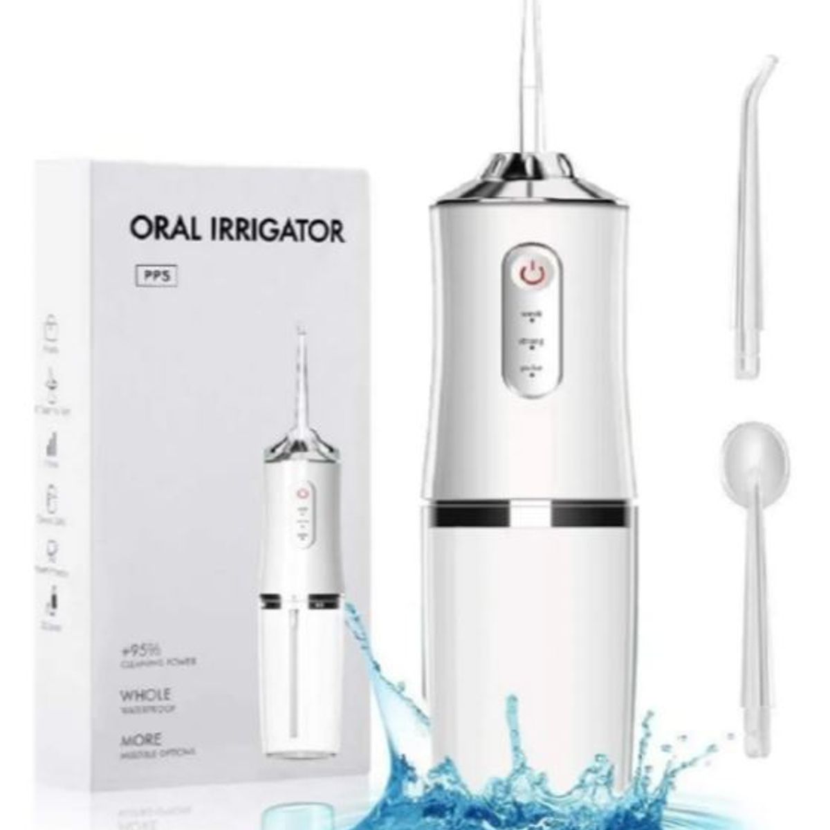 GENERICO - Irrigador Bucal Portátil Recargable Higiene Dental