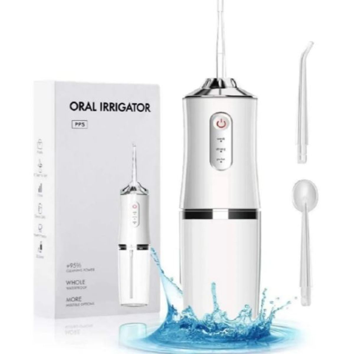 GENERICO - Irrigador Bucal Portátil Recargable Higiene Dental