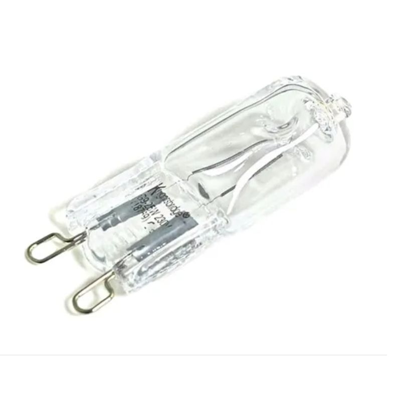 GENERICO - Pack 2x Ampolleta Halogena G9 40w 220v Filamento Luz Calida