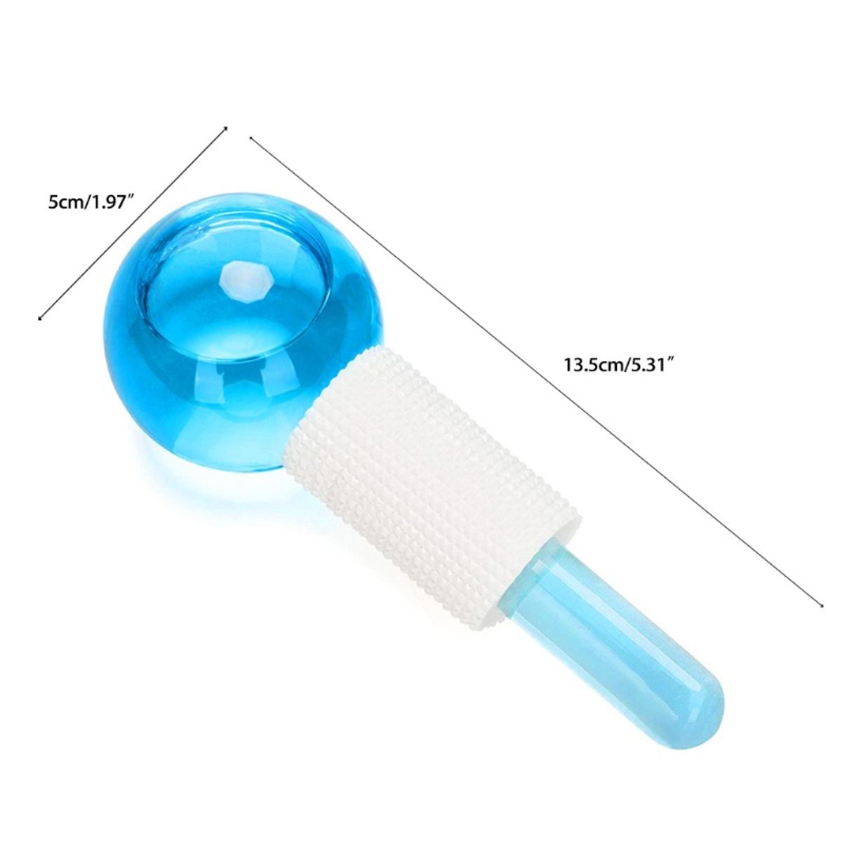 GENERICO - Globos Para Masaje Facial De Cristal Frio Masaje Facial