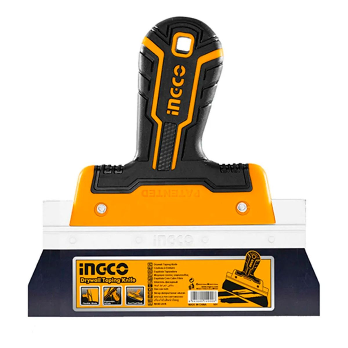 INGCO - Espátula Tapizadora De Gypsom Para Yeso 200mm