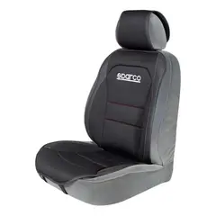 SPARCO - Funda Cubre Asiento Auto Respaldo Individual Universal