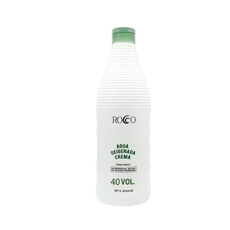 ROCCO - Agua Oxigenada Tono 40v en Crema Rocco 1 Litro