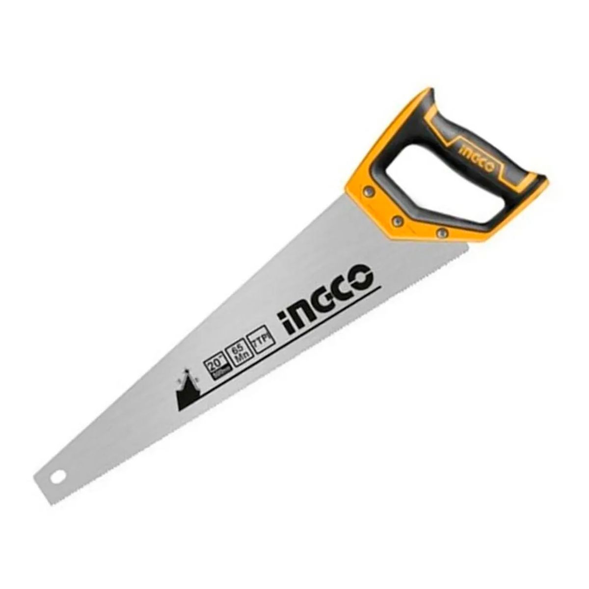 INGCO - Serrucho Carpintero Con Mango De Fibra 20 Pulgadas