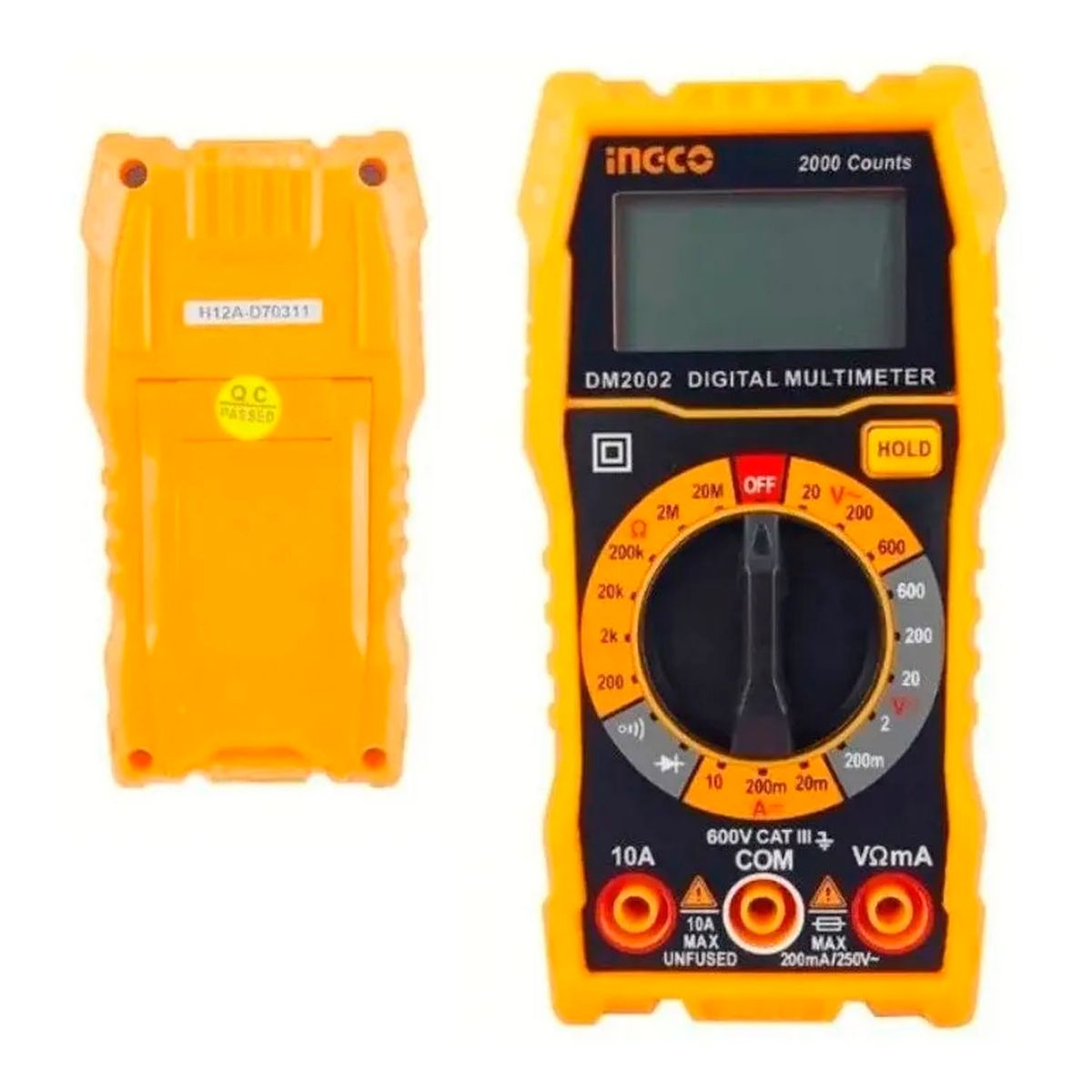 INGCO - Multimetro Multitester Digital Ingco Dm2002