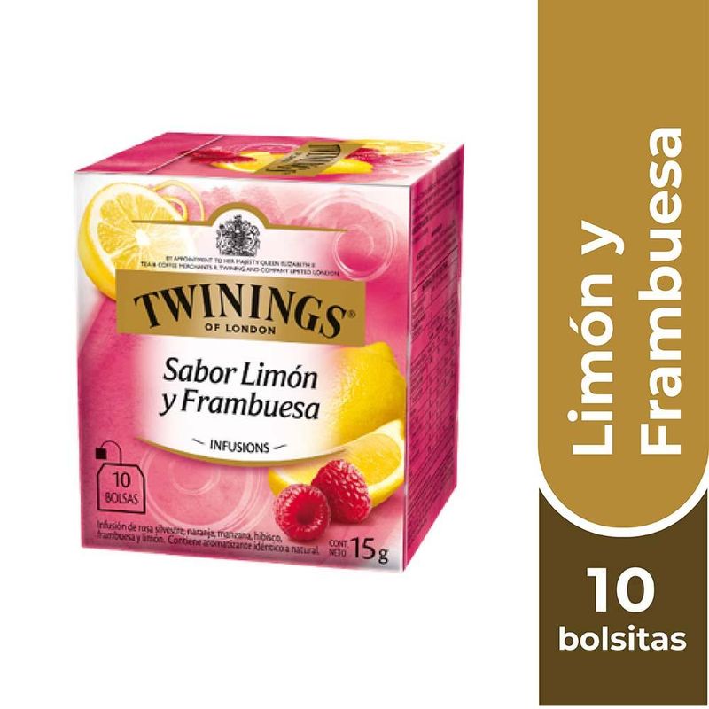 TWININGS - Twinings Té Limón / Frambuesa x 10 Bolsitas TWININGS