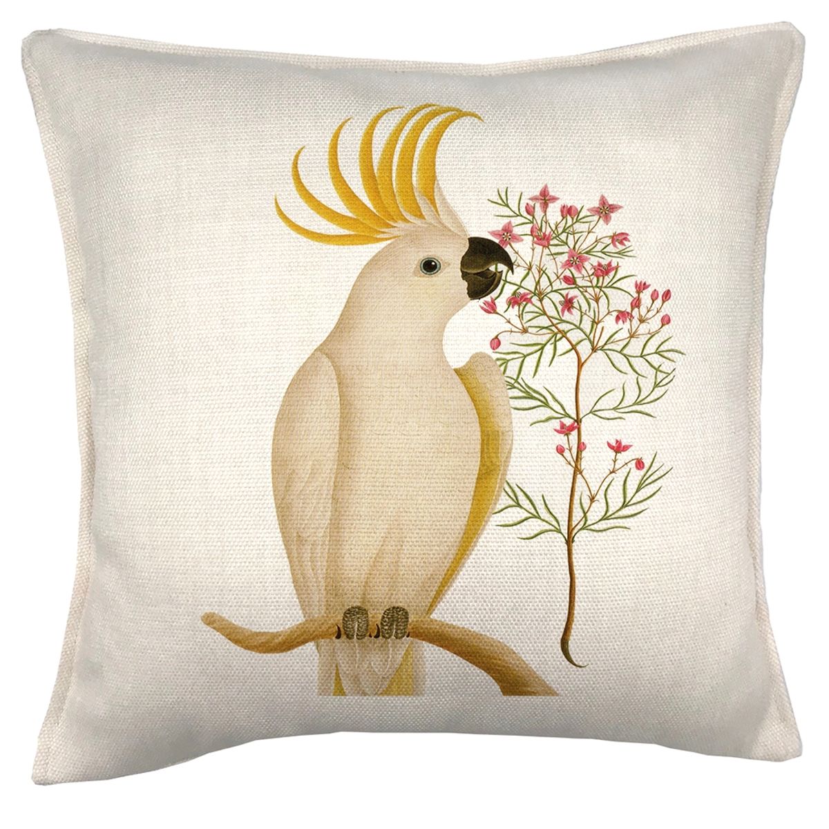 TUYO PRINT - Cojin Cacatua-Blanca 45x45