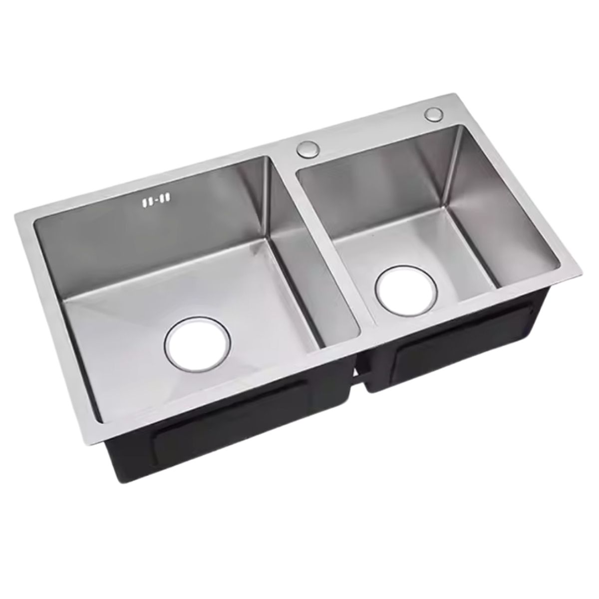 MODERN SPACE - Lavaplatos 68x38 Cm Delux Acero Inoxidable 2mm.