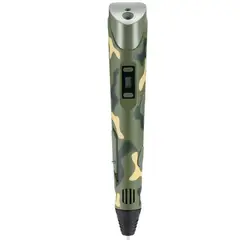 GENERICO - Lápiz 3D Camuflado con filamentos de regalo