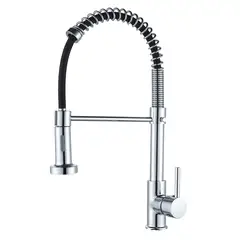 DANWEILE - Grifo llave lavaplatos monomando cocina extensible triple