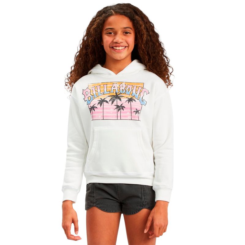 BILLABONG - Polerón Niña Pink Moon Crema BILLABONG