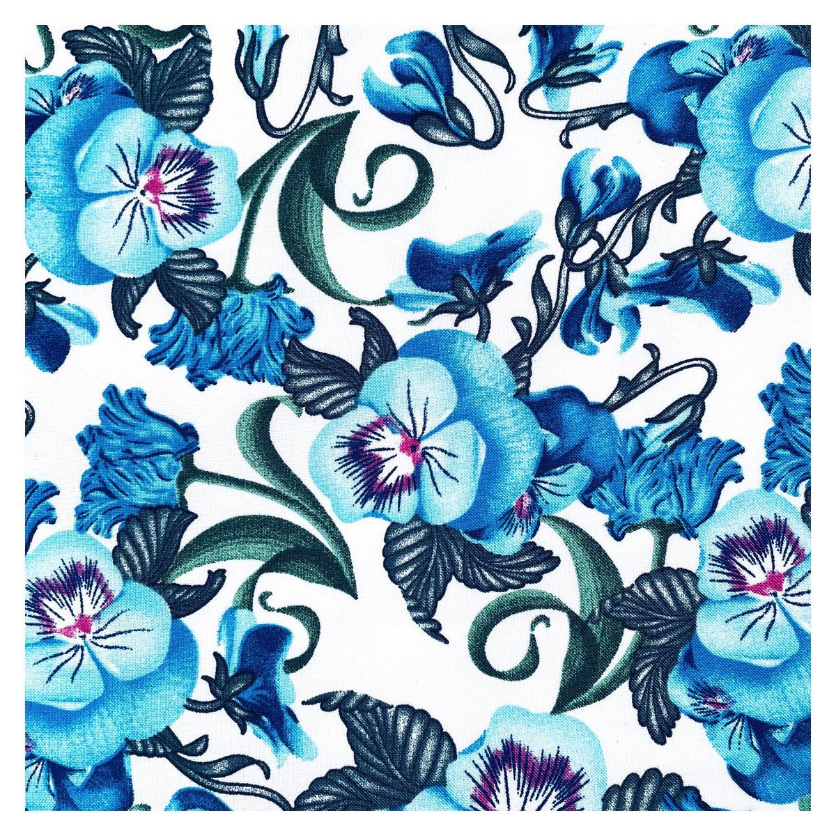 MAGUDECO - Mantel Fleur de Penseé 1.45 X 1.45