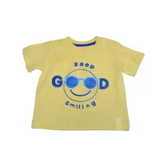 PILLIN - Polera Bebe Niño Amarillo