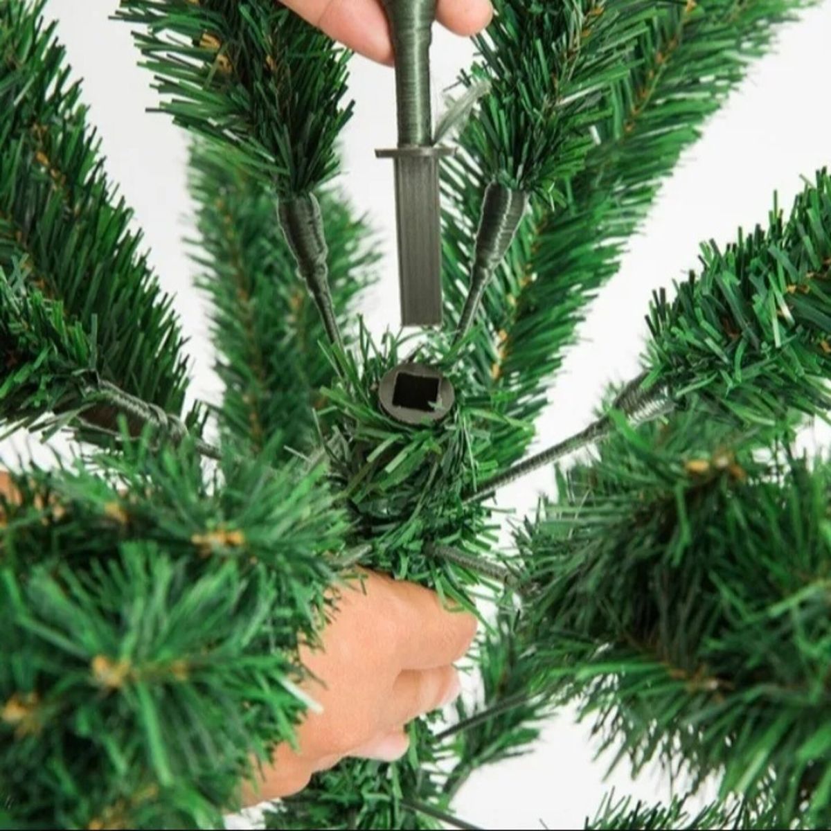 GENERICO - Arbol de Navidad 210 CM Modelo Bavaria Premium PVC/PE