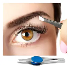 PFIFFERY - Pinza para cejas de punta oblicua