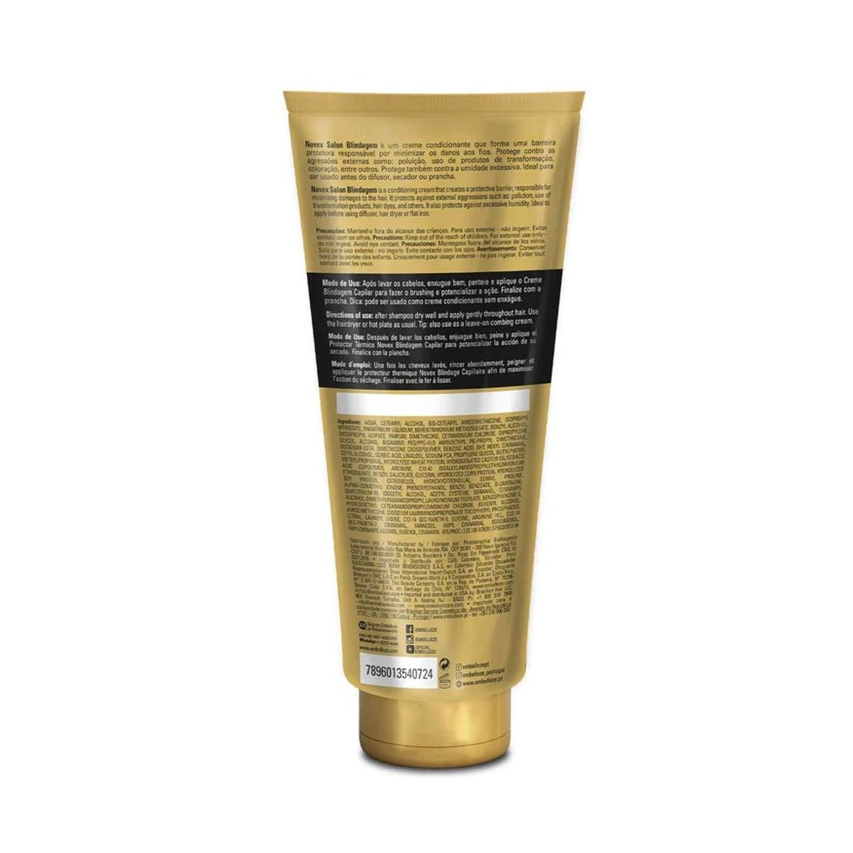NOVEX - Protector Térmico Novex Blindagem 200ml