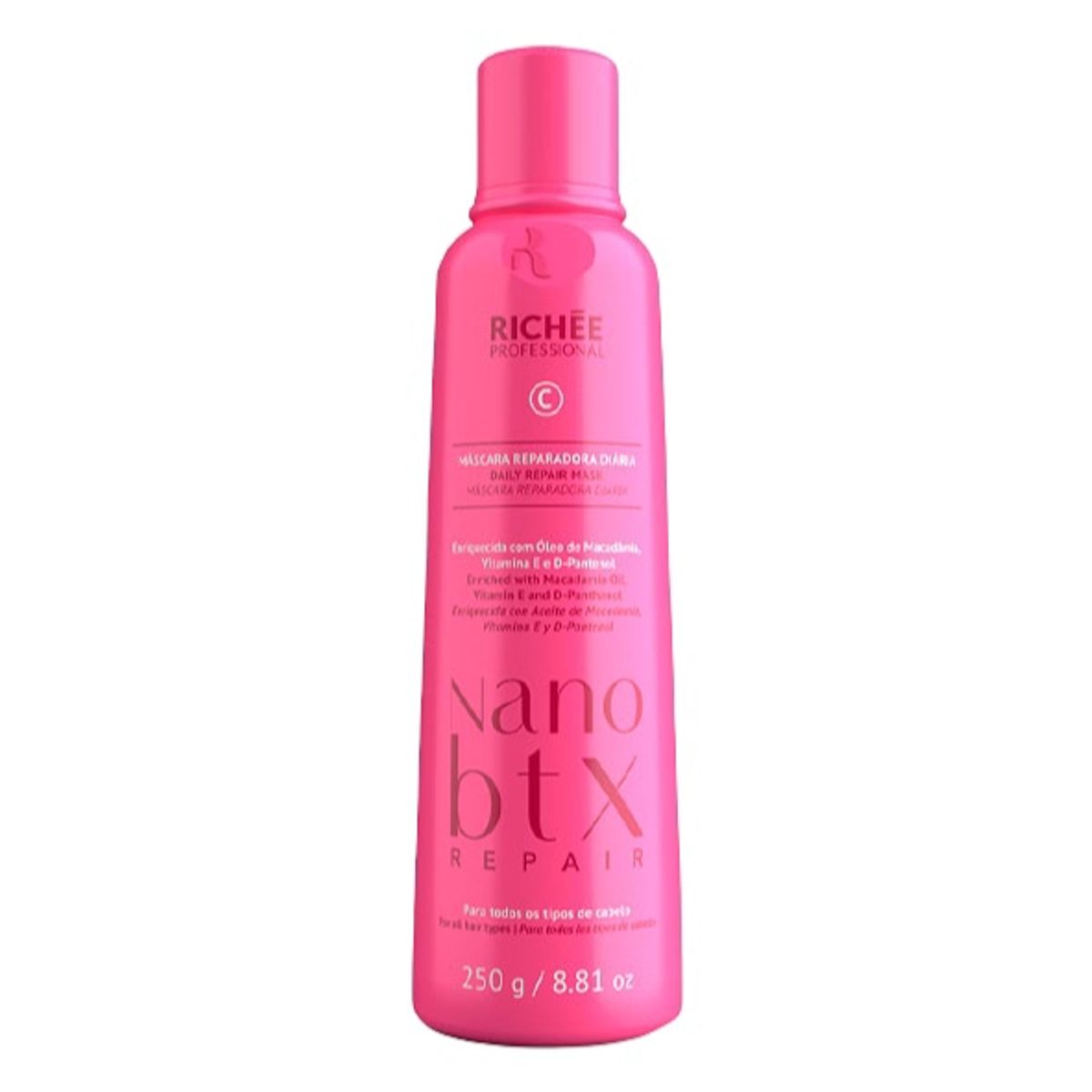 RICHEE PROFESIONNAL - Máscara Richée Nanobtx 250ml