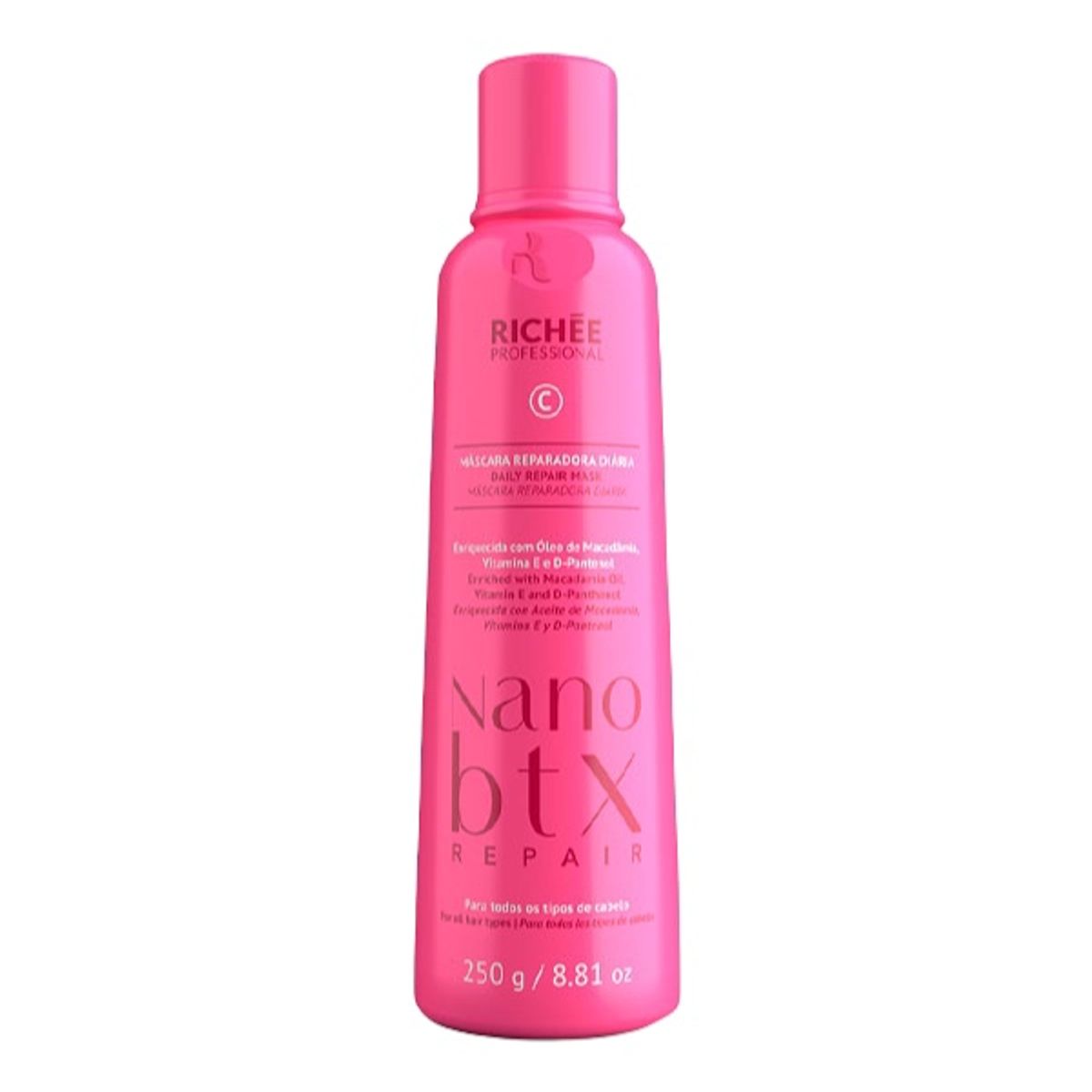 RICHEE PROFESIONNAL - Máscara Richée Nanobtx 250ml