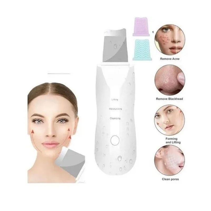 GENERICO - Paleta Ultrasonica Facial Espatula Limpiadora Exfoliante