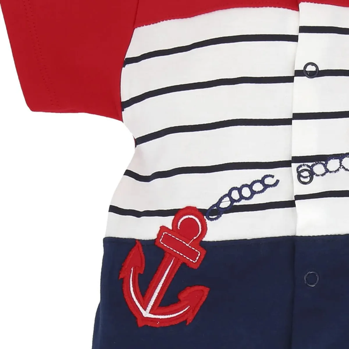 ENCANTO - Enteritos Bebé Cortos Marineros 100% Algodón Exclusivos Chile