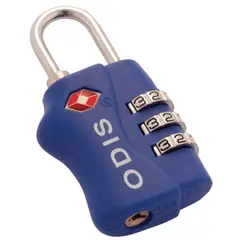 ODIS - Candado TSA Maleta Viaje 33mm Combinación - Azul