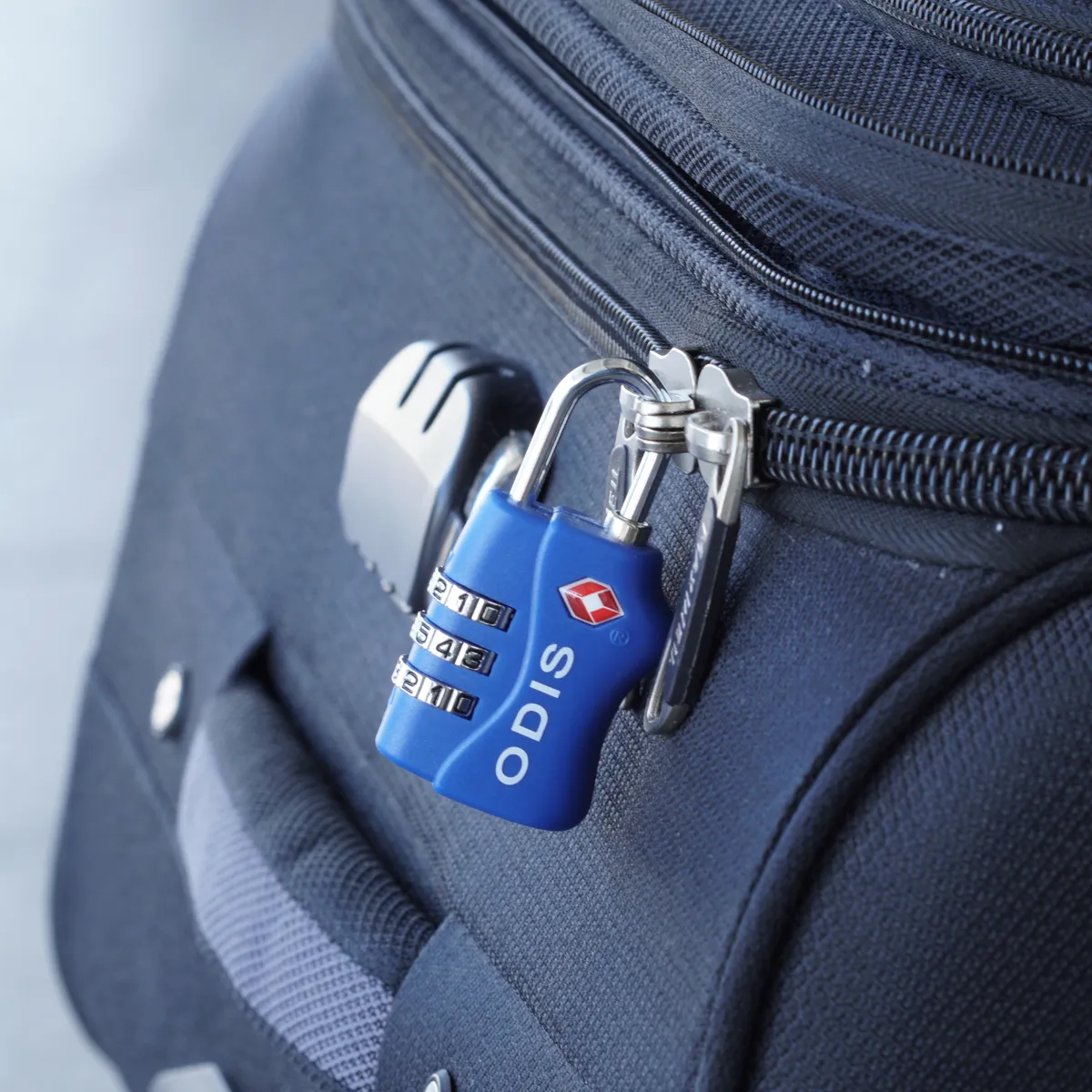 ODIS - Candado Odis TSA Maleta Viaje 33mm Combinación - Azul