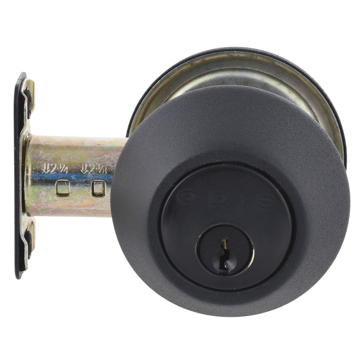 ODIS - Cerrojo Cilíndrico Odis 501 Llave-Seguro - Negro