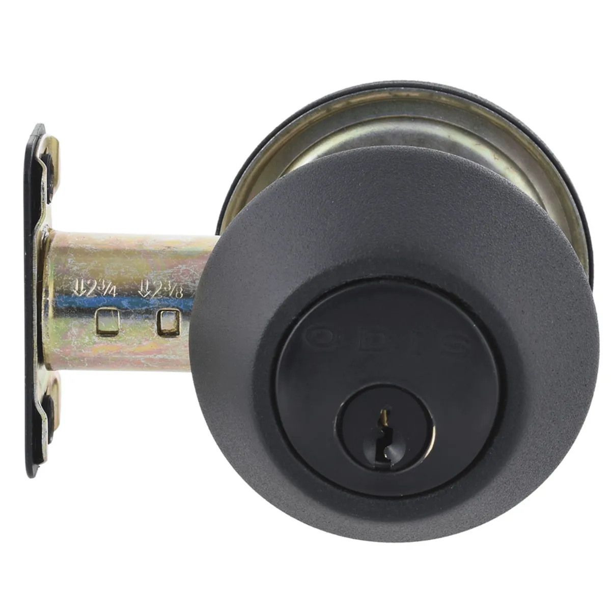 ODIS - Cerrojo Cilíndrico Odis 501 Llave-Seguro - Negro