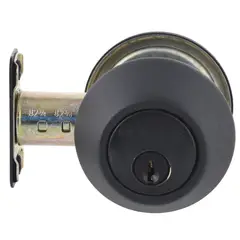 ODIS - Cerrojo Cilíndrico 501 Llave-Seguro - Negro