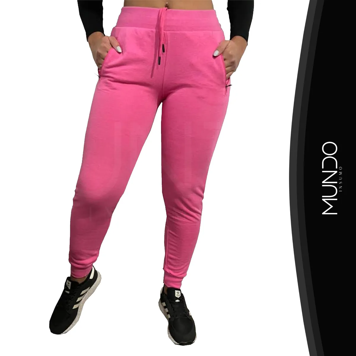 MUNDO INSUMO - Buzo Jogger De Mujer Pitillo Sin Polar varios Colores