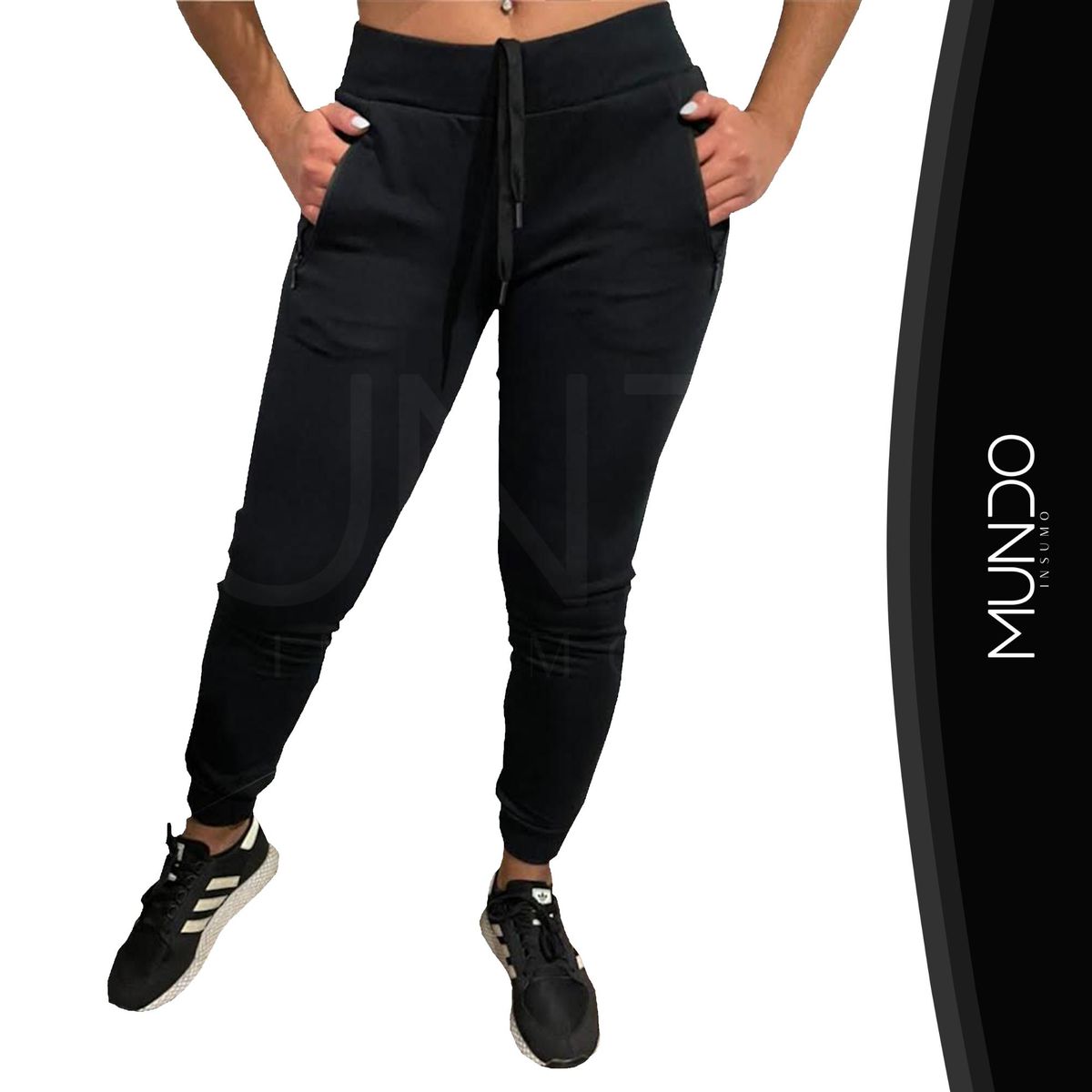 MUNDO INSUMO - Buzo Jogger De Hombre Pitillo Sin Polar varios Colores