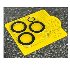 GENERICO - Lamina Cámara Para iPhone 13 Pro 9D