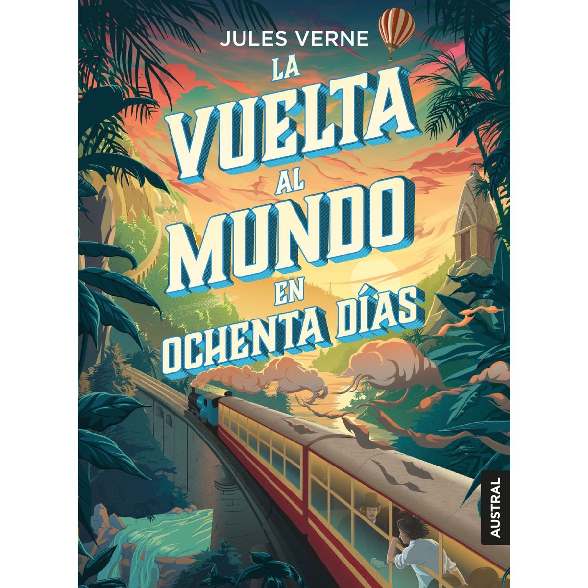 TOP10BOOKS - LIBRO La Vuelta Al Mundo En Ochenta Dias - La Vuelta Al Mundo En Ochenta Dias