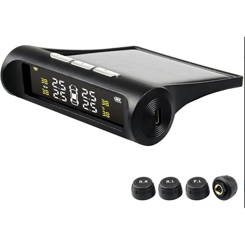 GENERICO - Monitor Sensor Presión De Neumaticos Inalámbrico Calidad