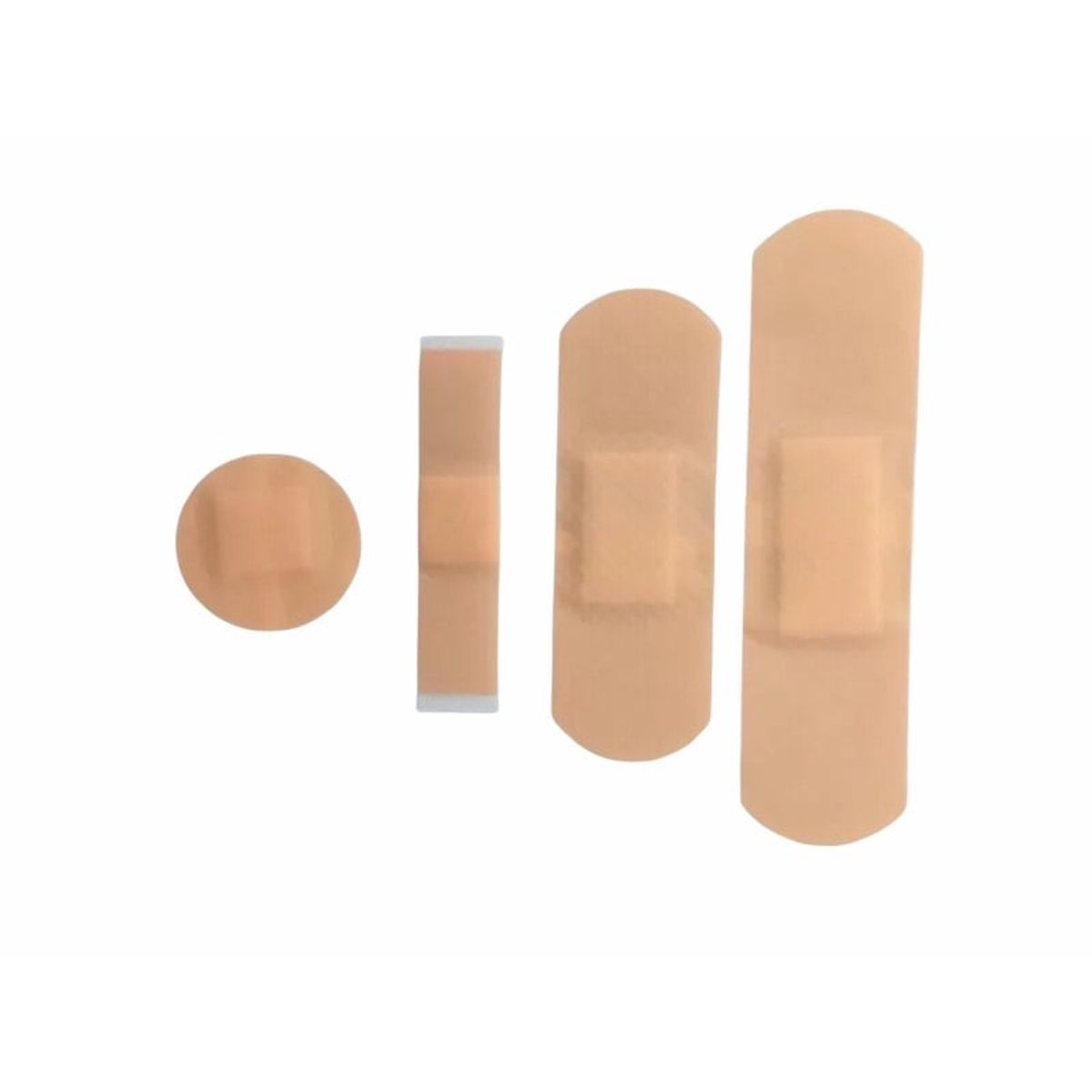 GENERICO - Pack 100 Parches Curitas 4 Tamaños Distintos. Parche Curita.