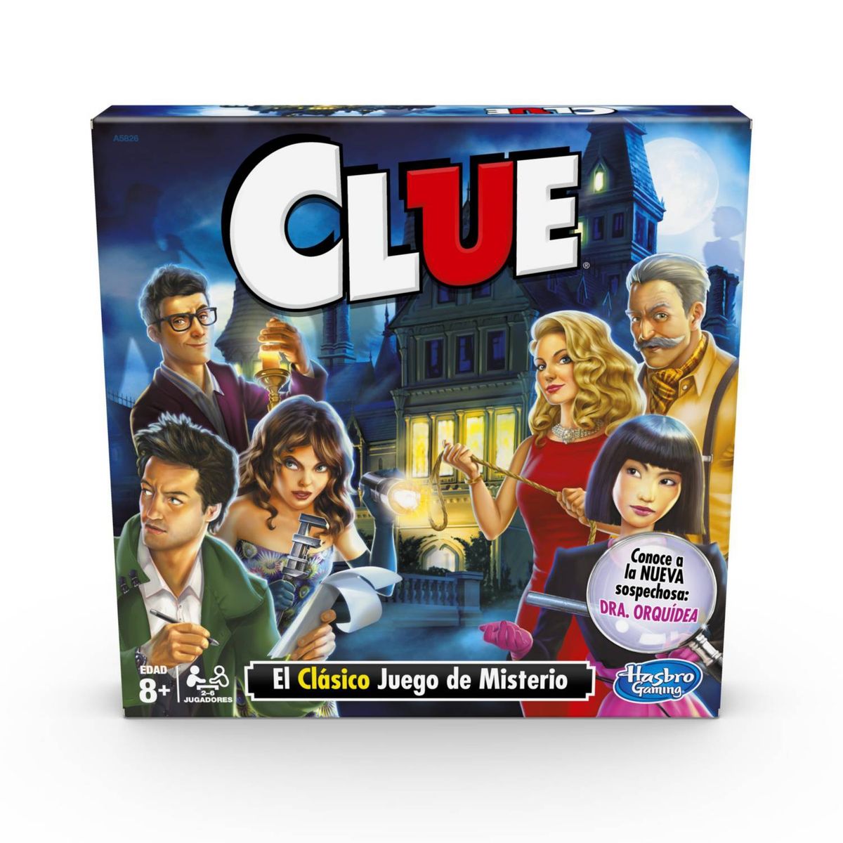 HASBRO - Clue Juego de Mesa Misterio