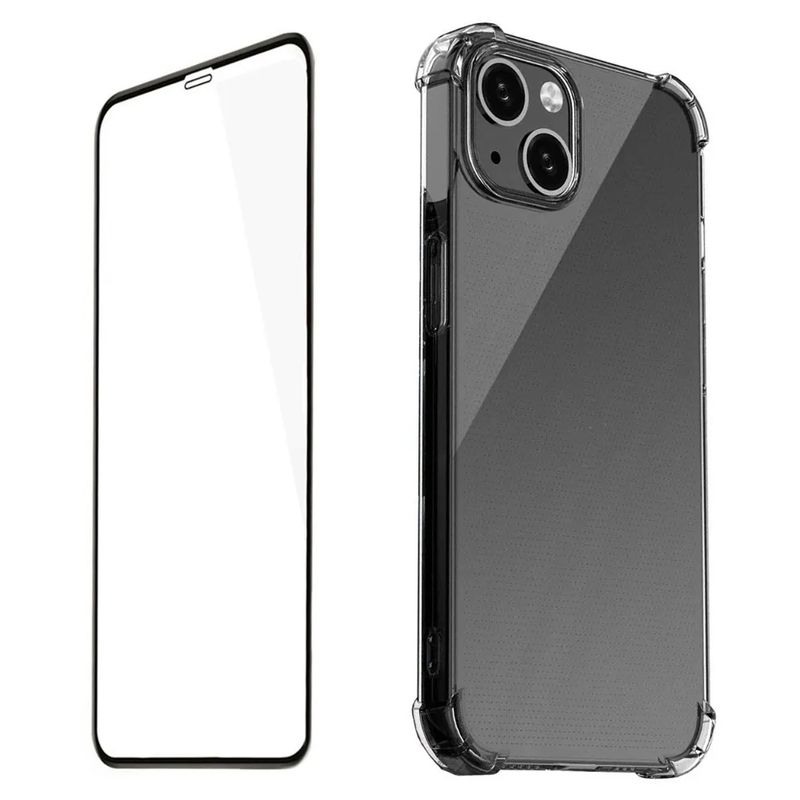 GENERICO - Kit Carcasa Para iPhone 13 + Lámina Cerámica
