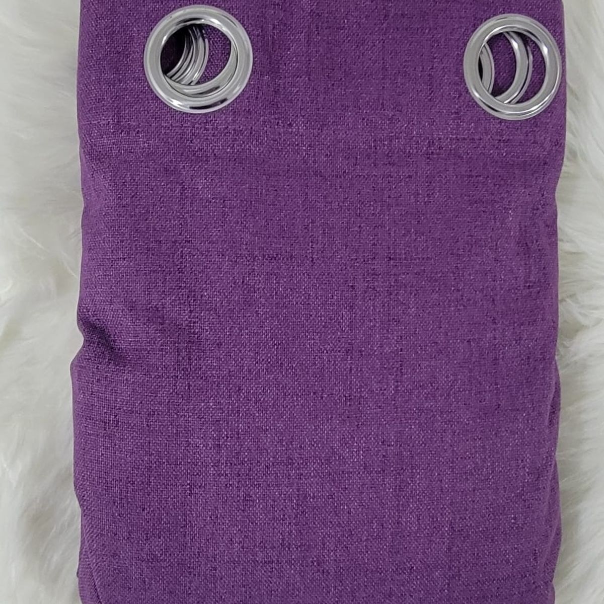 ANGELES DEL HOGAR - Juego Cortinas Blackout 2 Piezas 140x230 Cm Morado