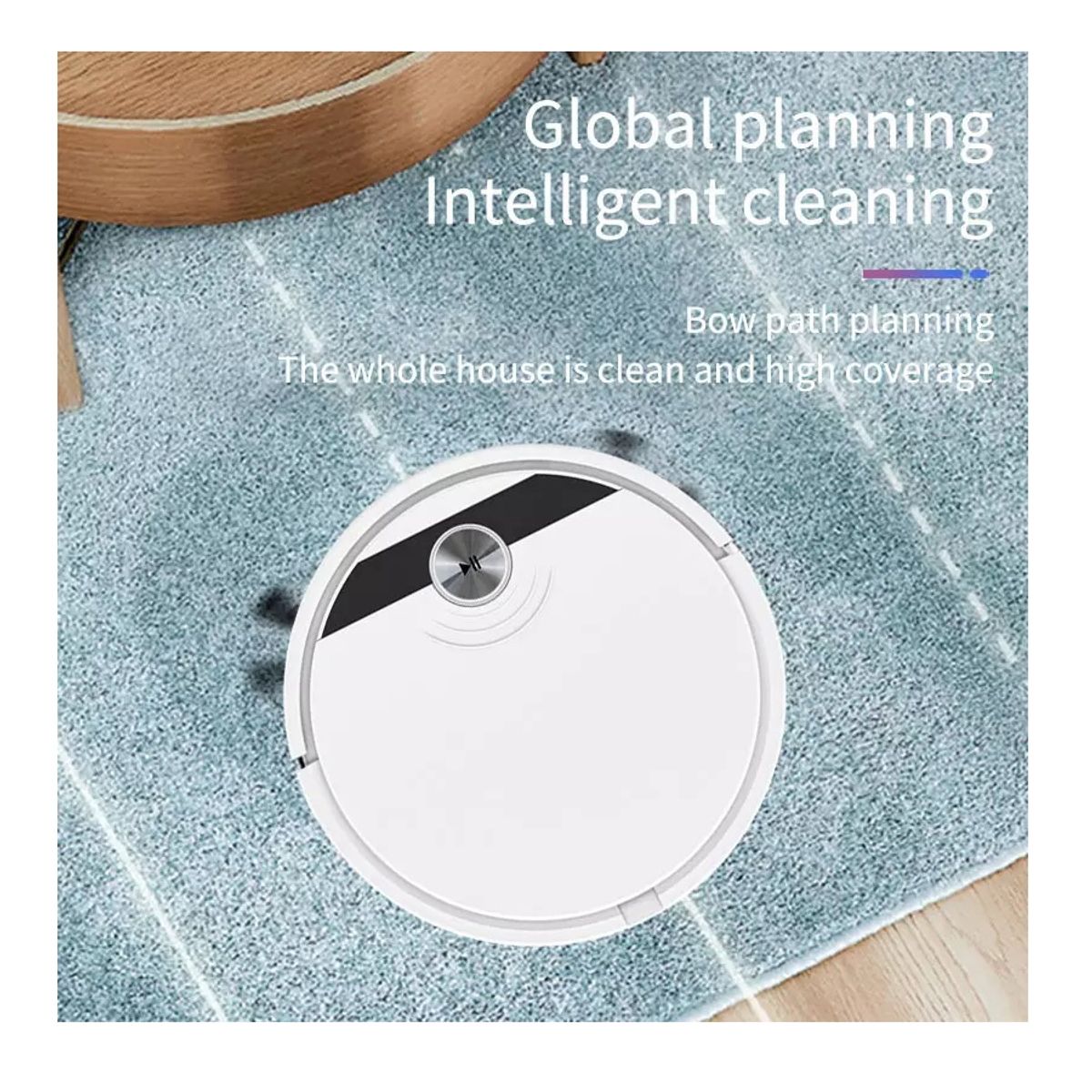 GENERICO - Aspiradora trapeadora Robot APP Control Smart Home