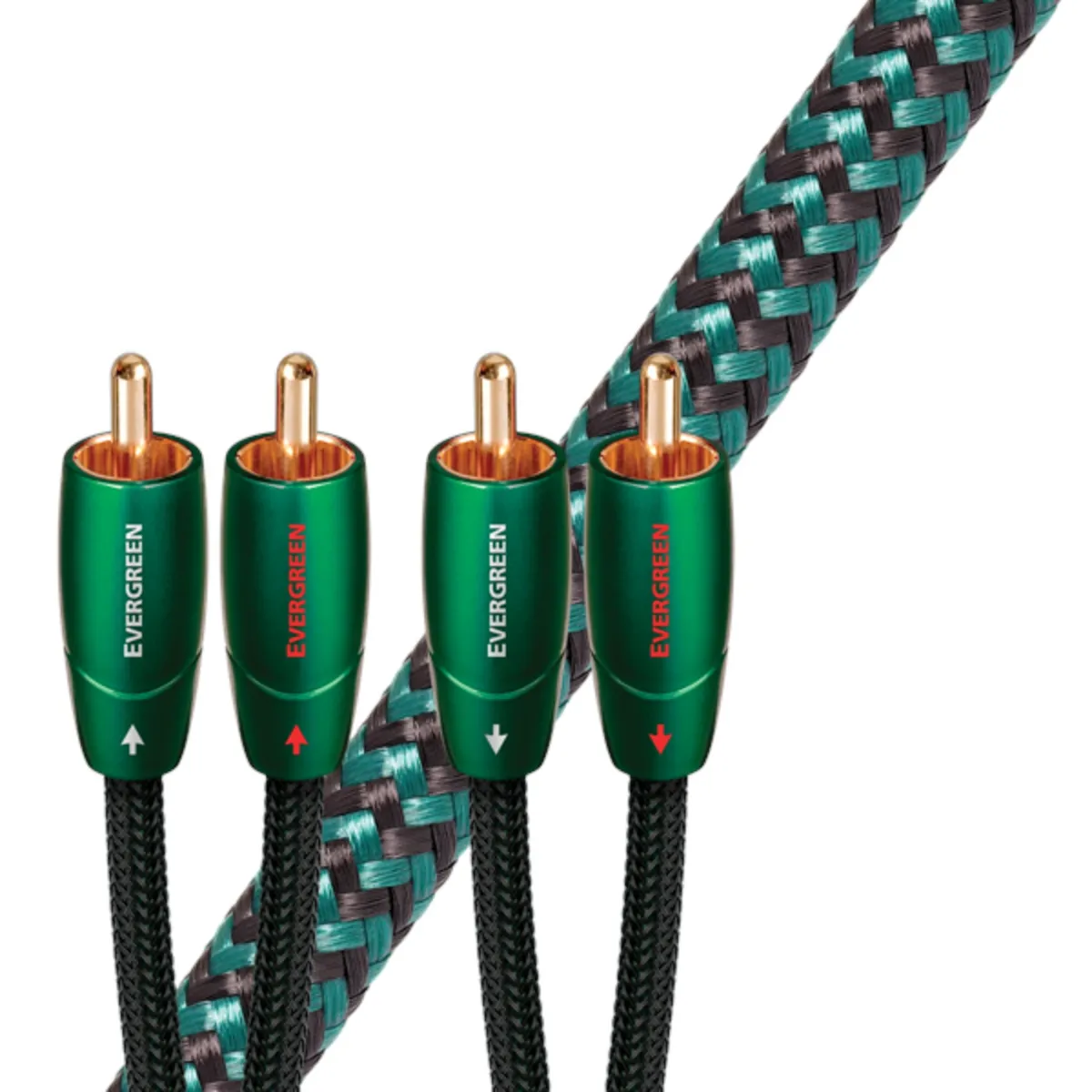 AUDIOQUEST - Cable RCA-RCA EverGreen AudioQuest 2 m