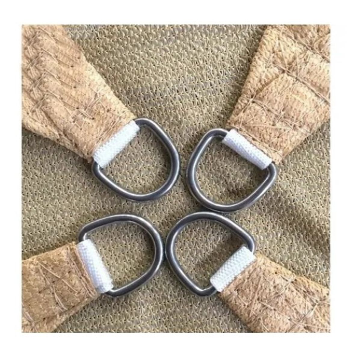 OFERTABKN - Carpa Lona Vela Malla Sombra Triangular 3.5 X 3.5 X 3.5 M