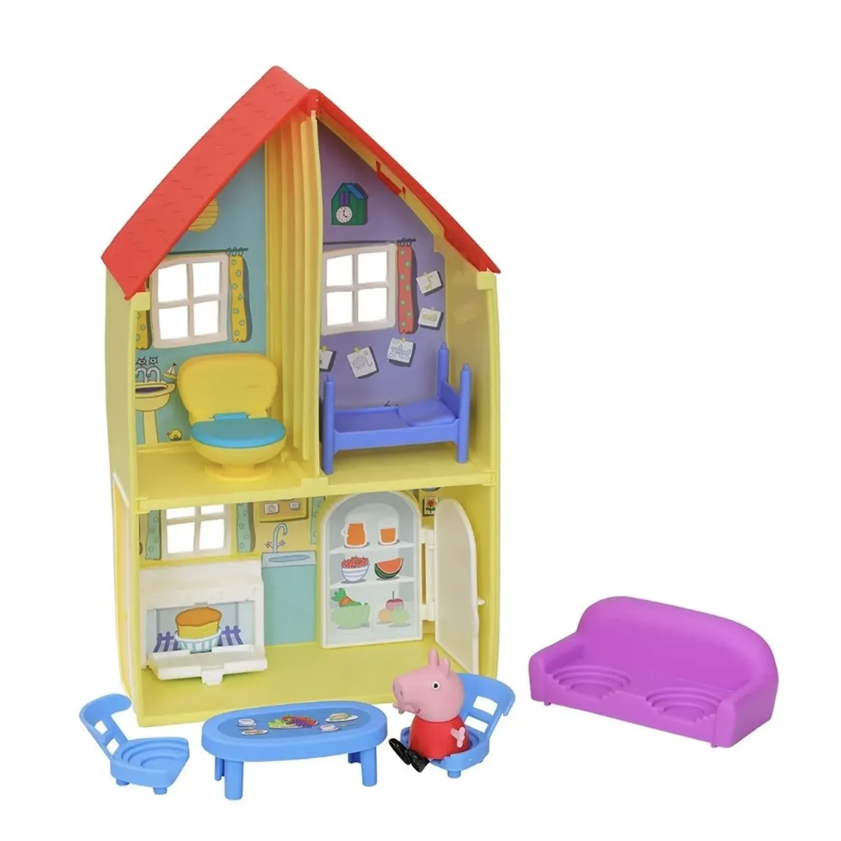HASBRO - Peppa Pig Casa Familiar 7 Accesorios - Hasbro