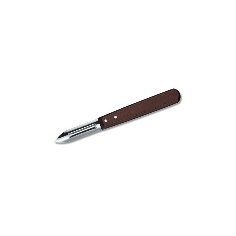VICTORINOX - Pelador Fijo Doble Filo Mango de Madera