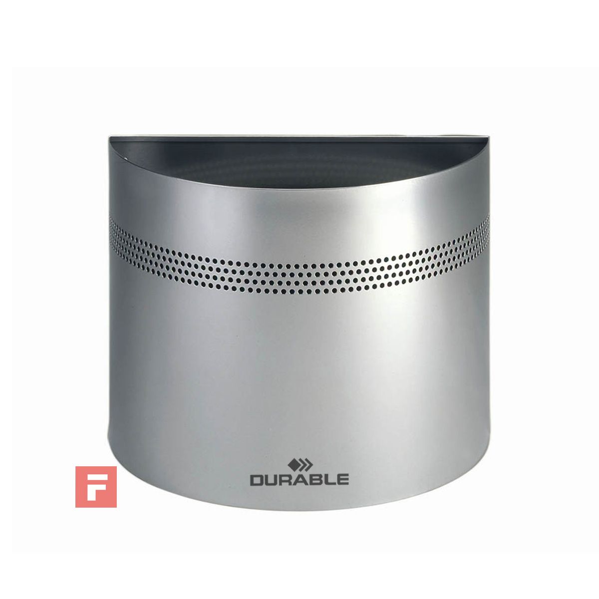 DURABLE - Papelero Semi Circular Metálico Durable