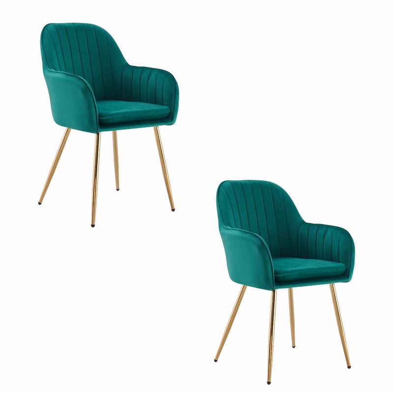 NOVAHUS - Pack 2 Silla Sitial Alicante Verde