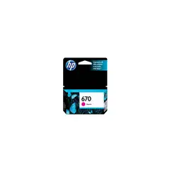 HP - Cartucho tinta original Magenta 670 - Magenta