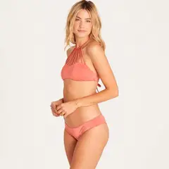 BILLABONG - Bikini Sostén Sol Searcher Hi Neck Rosa