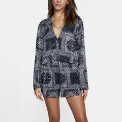 RVCA - Short Mujer Roadtrip Short Negro