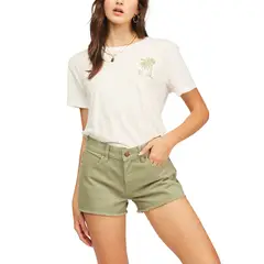 BILLABONG - Short Mujer Drift Away Verde