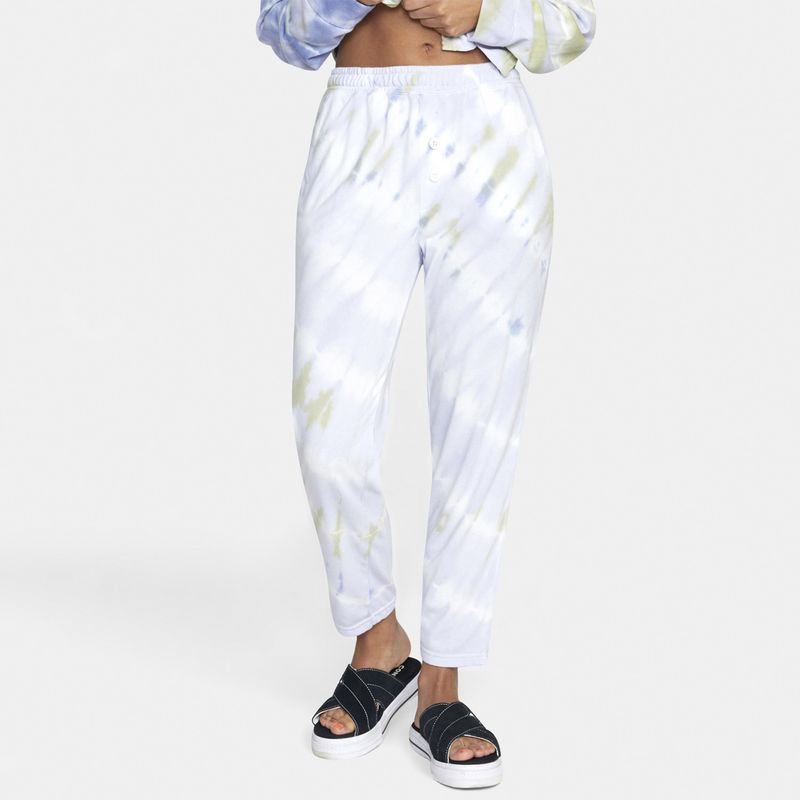 RVCA - Pantalón Mujer No Doubt Blanco RVCA